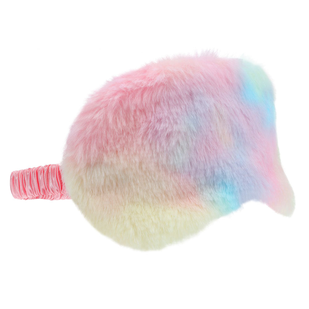 OUCH! Fluffy Mask - Multicolour 1 - Fluffy Eye Mask in soft pastel colors for intimate essentials.