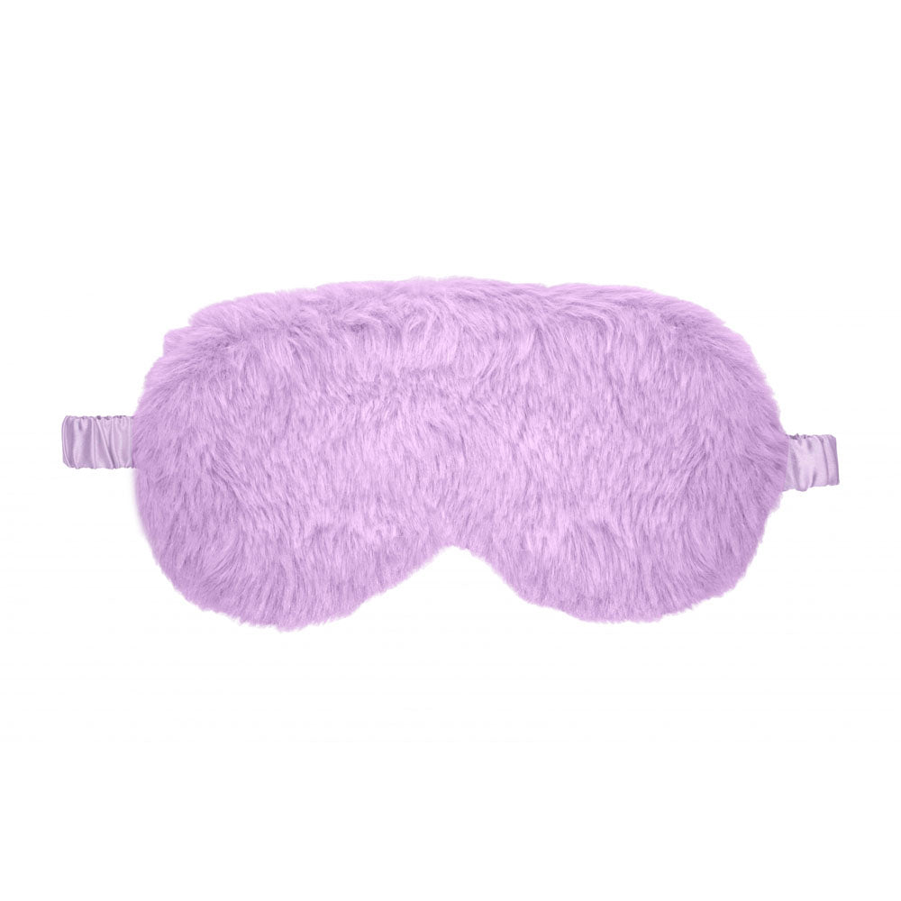 OUCH! Fluffy Mask -  -  Fluffy Eye Mask in soft purple fur with gentle band for comfort and intimacy.