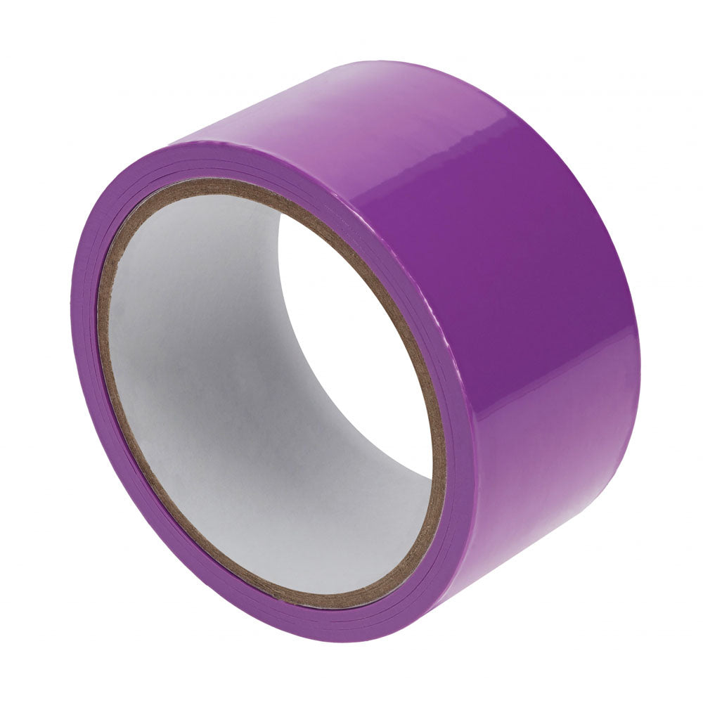 OUCH! PVC Non-Stick Tape -  -  Bondage Tape - 20 metre Length in bright purple color.