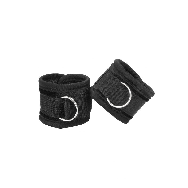 OUCH! Velvet & Velcro Adjustable Handcuffs - Restraints for intimate adventures, designed for comfort and adjustability.