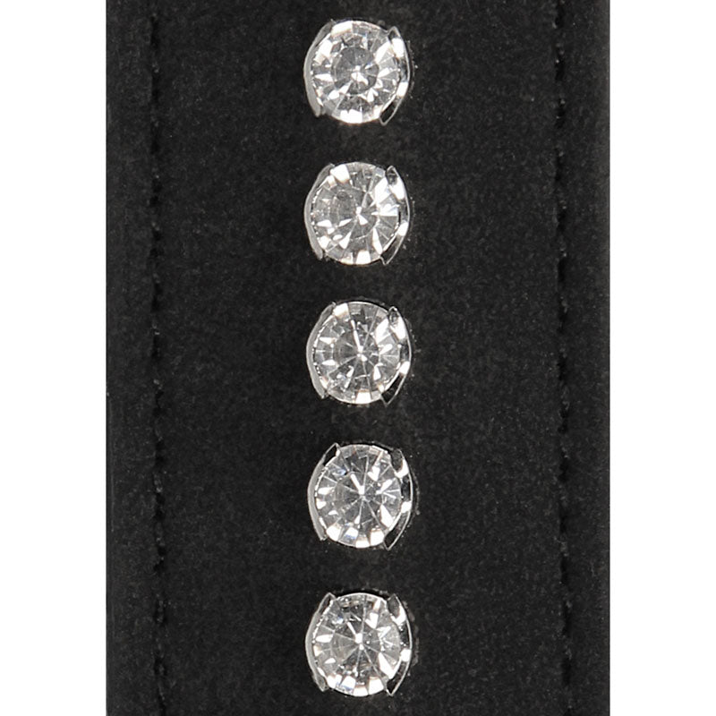 OUCH! Diamond Studded Eye-Mask - Eye Mask featuring dazzling diamond studs on soft black material.