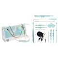 OUCH! Paris Collection - Kit with Bag - Baby Bondage Set with Bag - 8 Piece Kit featuring a stylish handbag and bondage accessories.
