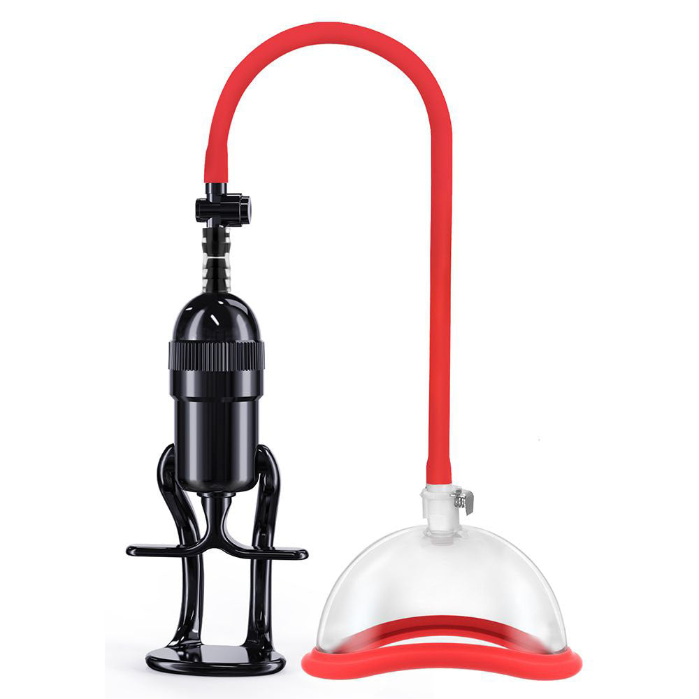 LuvPump Vagina Enhancement System - Clear/ Vagina Pump with suction tube and medical-grade materials.