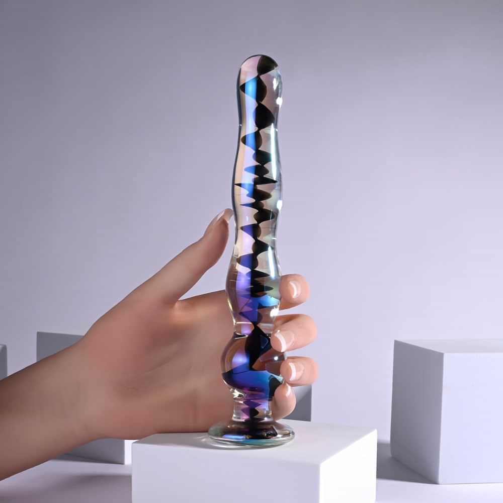 Playboy Pleasure JEWELS WAND -  Glass 20.3 cm Dildo