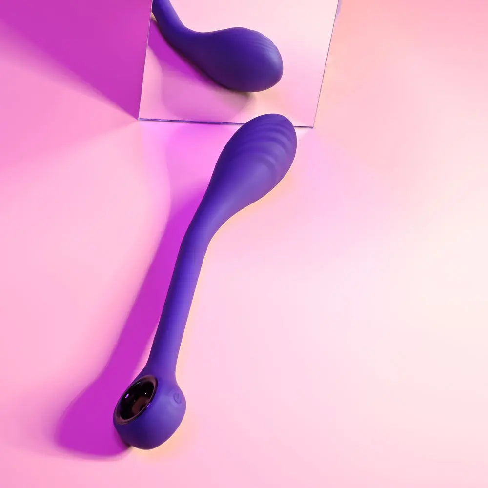 Playboy Pleasure SPOT ON -  22.6 cm USB Rechargeable Poseable G-Spot Vibrator Playboy Pleasure Discreet Intimate Essentials.