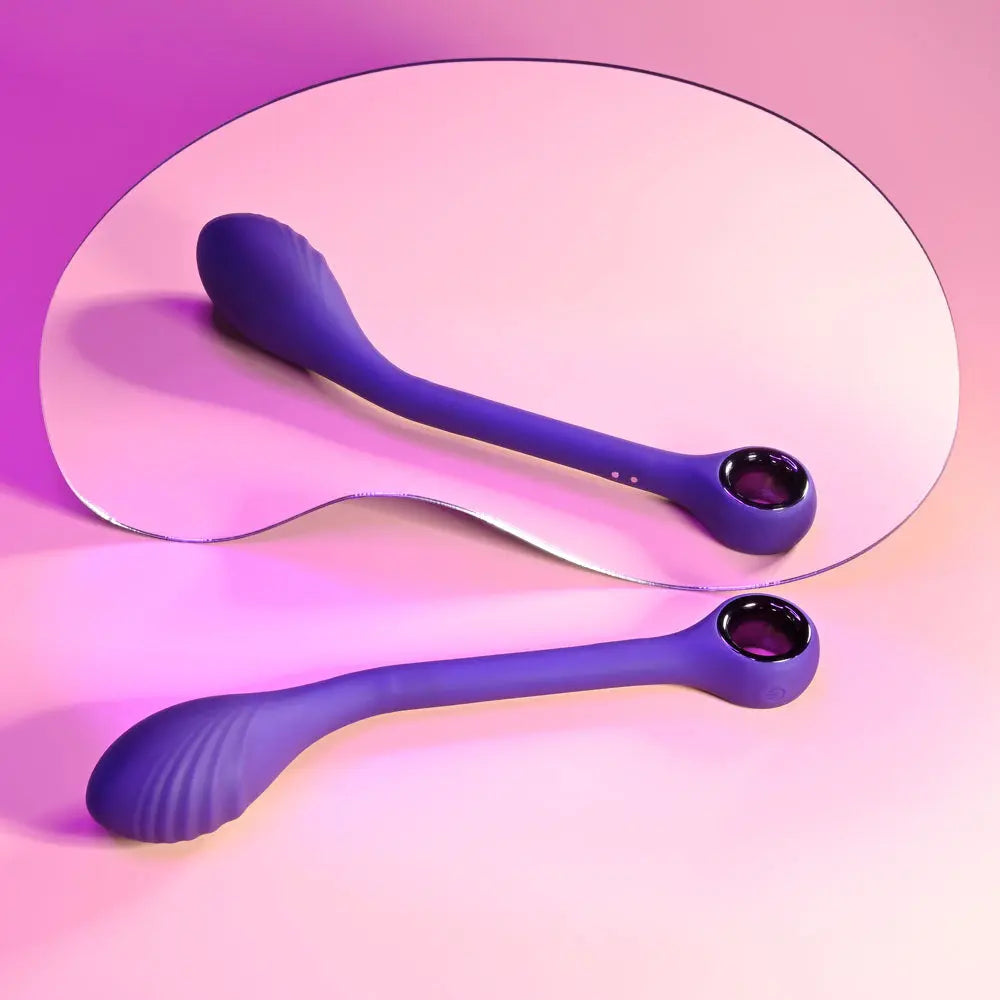 Playboy Pleasure SPOT ON -  22.6 cm USB Rechargeable Poseable G-Spot Vibrator Playboy Pleasure Discreet Intimate Essentials.