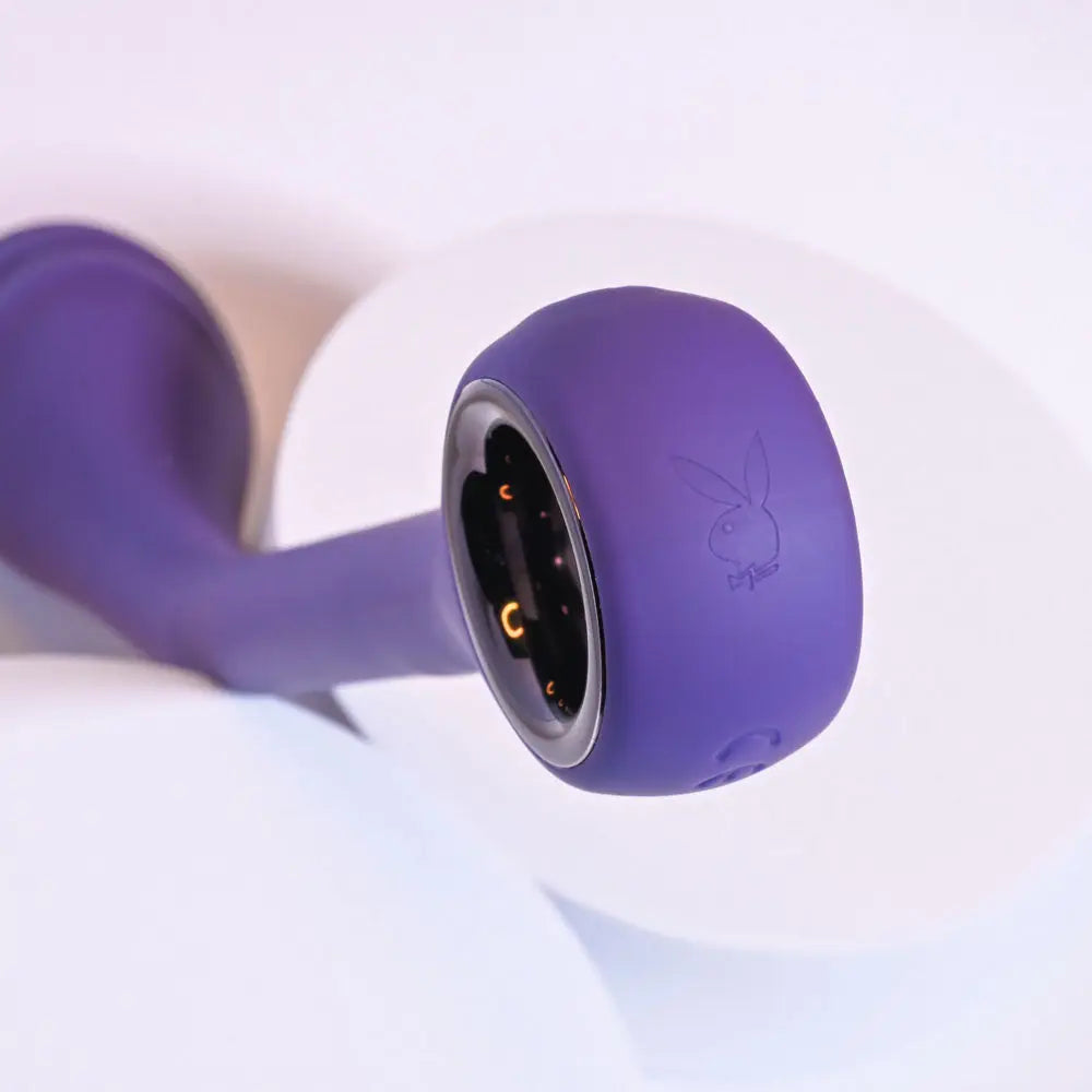 Playboy Pleasure SPOT ON -  22.6 cm USB Rechargeable Poseable G-Spot Vibrator Playboy Pleasure Discreet Intimate Essentials.