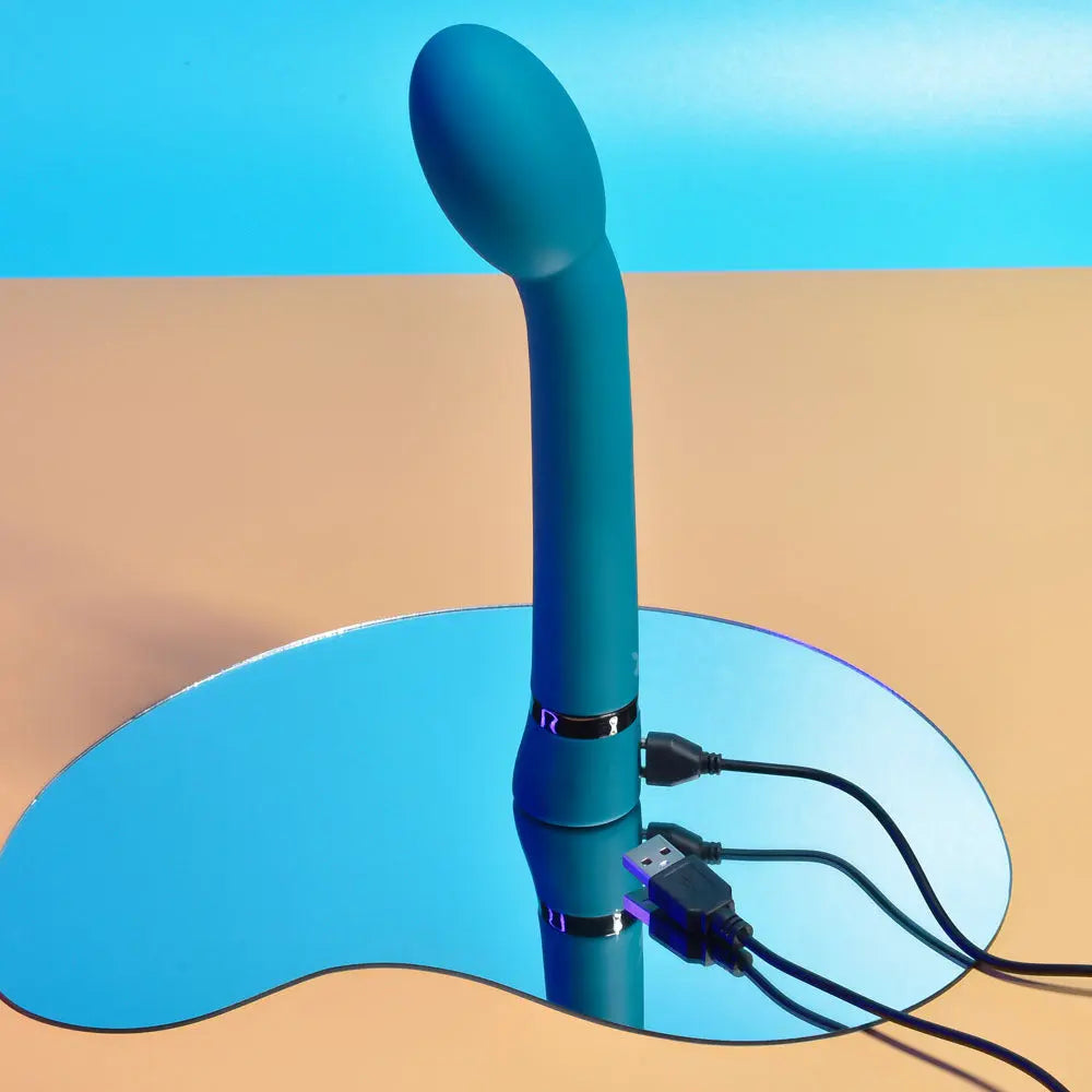 Playboy Pleasure ON THE SPOT -  21.6 cm USB Rechargeable G-Spot Vibrator Playboy Pleasure Discreet Intimate Essentials.