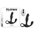 Playboy Pleasure COME HITHER - 13.2 cm USB Rechargeable Vibrating Prostate Massager with Wireless Remote Control.