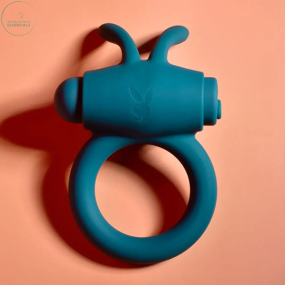 Affordable quality Playboy Pleasure BUNNY BUZZER -  USB Rechargeable Vibrating Cock Ring  from Playboy Pleasure by Discreet Intimate Essentials with Discreet Delivery 