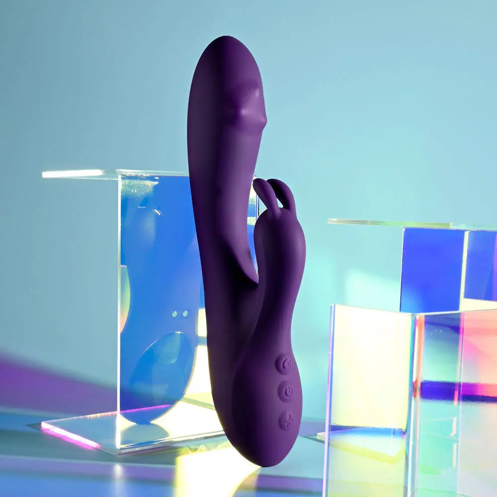 Playboy Pleasure ON REPEAT -  19.7 cm USB Rechargeable Rabbit Vibrator Playboy Pleasure Discreet Intimate Essentials.