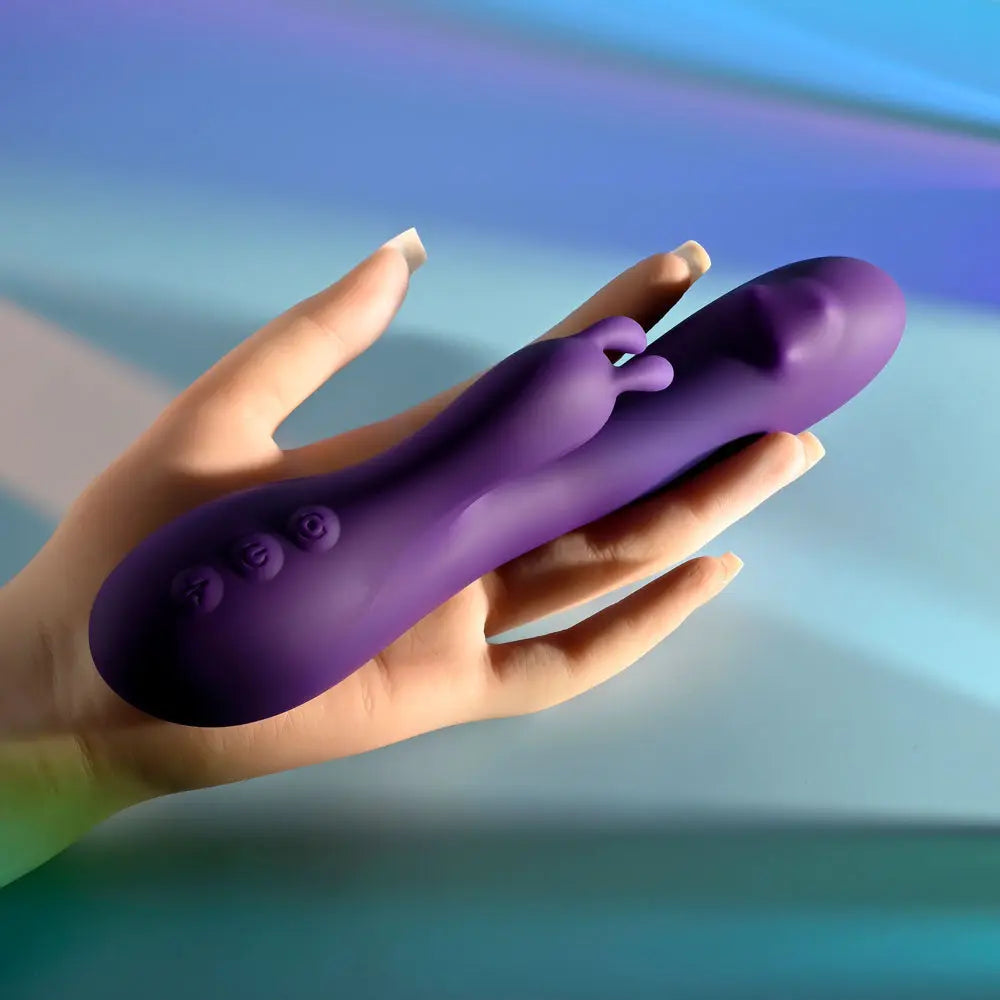 Playboy Pleasure ON REPEAT -  19.7 cm USB Rechargeable Rabbit Vibrator Playboy Pleasure Discreet Intimate Essentials.