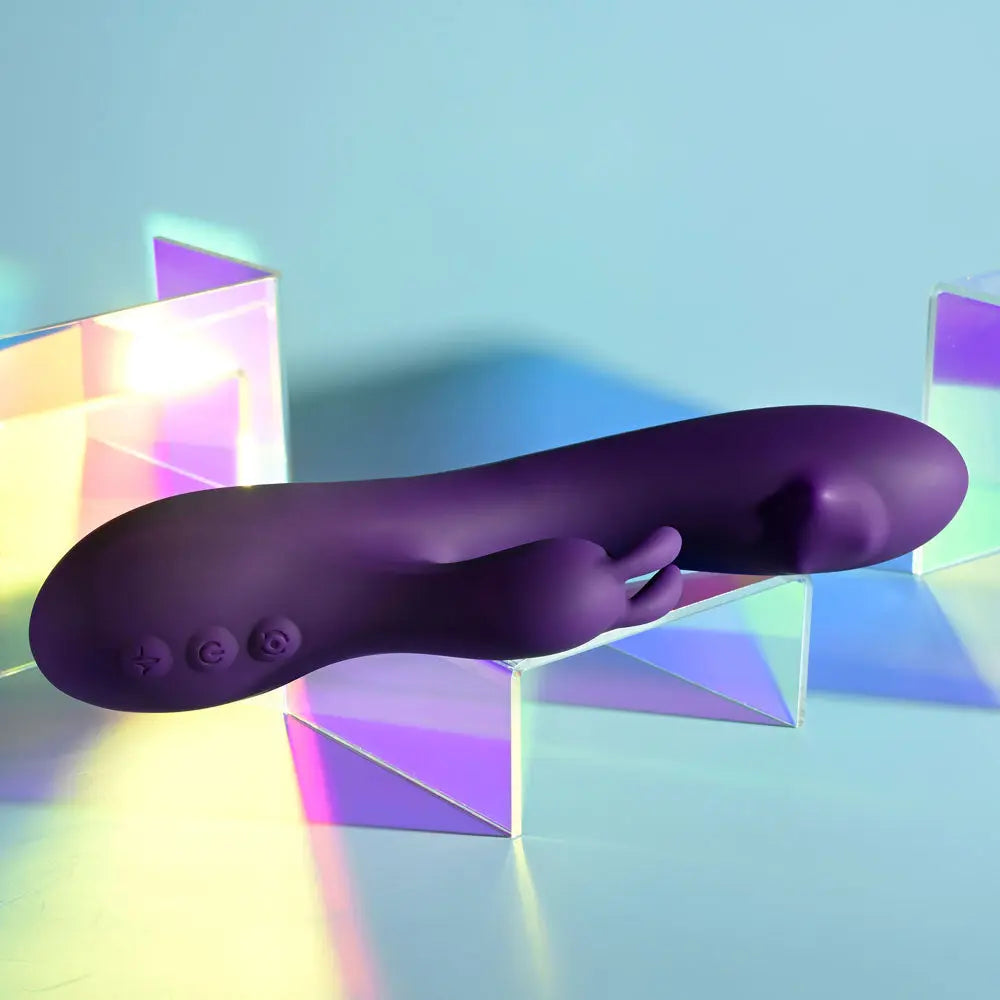 Playboy Pleasure ON REPEAT -  19.7 cm USB Rechargeable Rabbit Vibrator Playboy Pleasure Discreet Intimate Essentials.