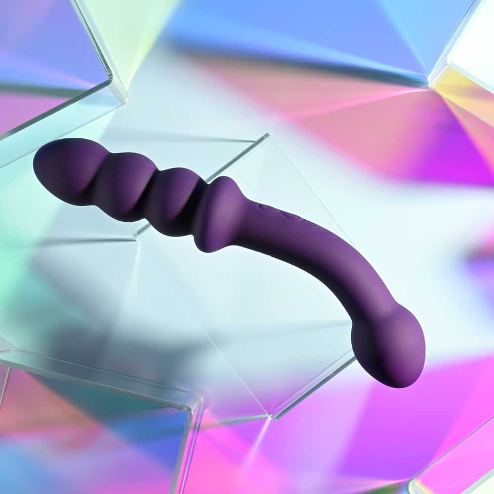 Playboy Pleasure THE SEEKER -  20.3 cm USB Rechargeable Double Ended Vibrator