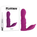 Playboy Pleasure MATCH PLAY - USB Rechargeable with C-Ring Attachment next to its sleek packaging.