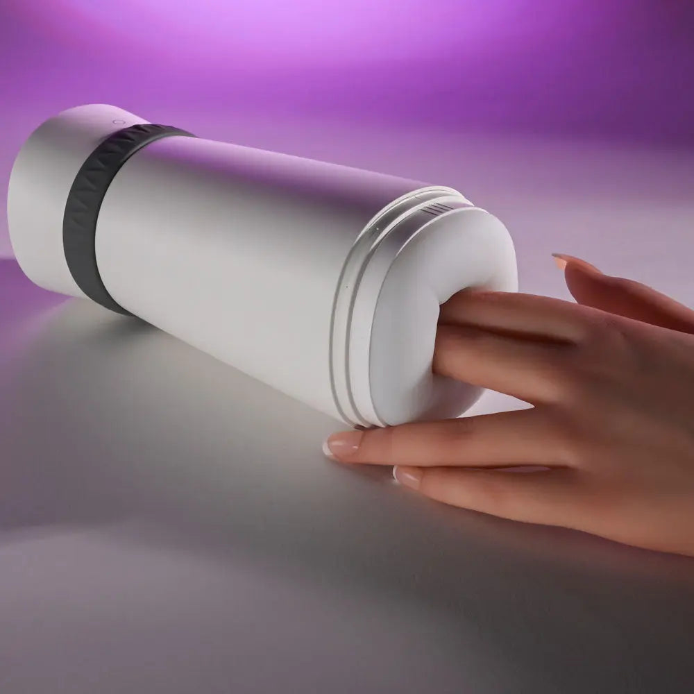 Affordable quality Playboy Pleasure TWIST & STROKE -  USB Rechargeable Heating Stroker with UV Cleaning  from Playboy Pleasure by Discreet Intimate Essentials with Discreet Delivery 
