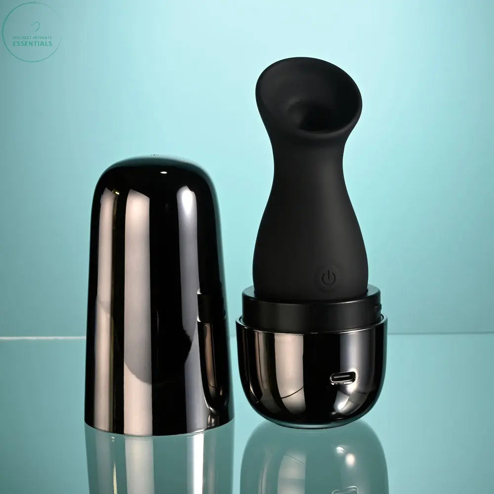Affordable quality Playboy Pleasure THE JET SET - SUCKER -  10.3 cm Sucking Stimulator with Rechargeable Charging Case  from Playboy Pleasure by Discreet Intimate Essentials with Discreet Delivery 