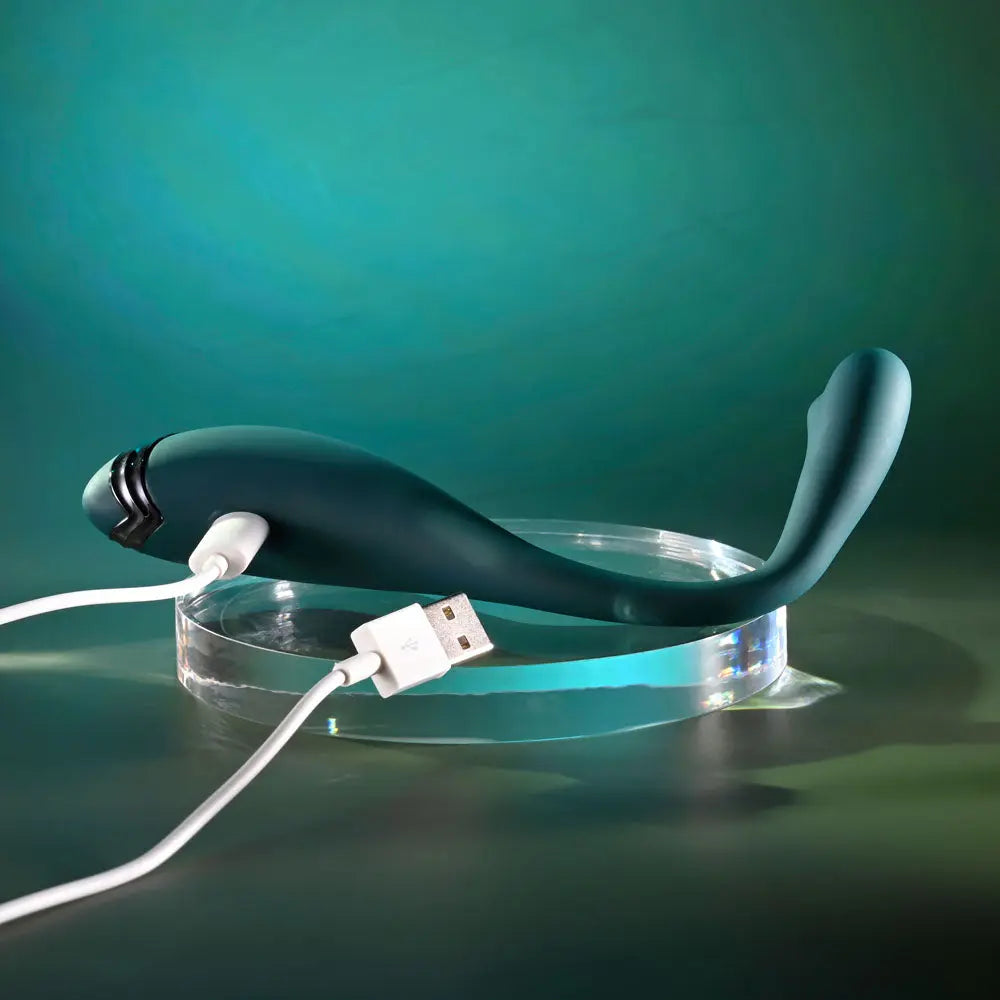 Playboy Pleasure PINPOINT PERFECTION -  19.3 cm USB Rechargeable Poseable Vibrator Playboy Pleasure Discreet Intimate Essentials.