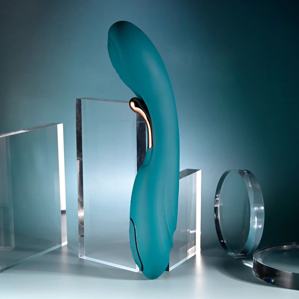 Playboy Pleasure AURELIE - 22.7 cm USB Rechargeable Vibrator with Internal Flicker on display