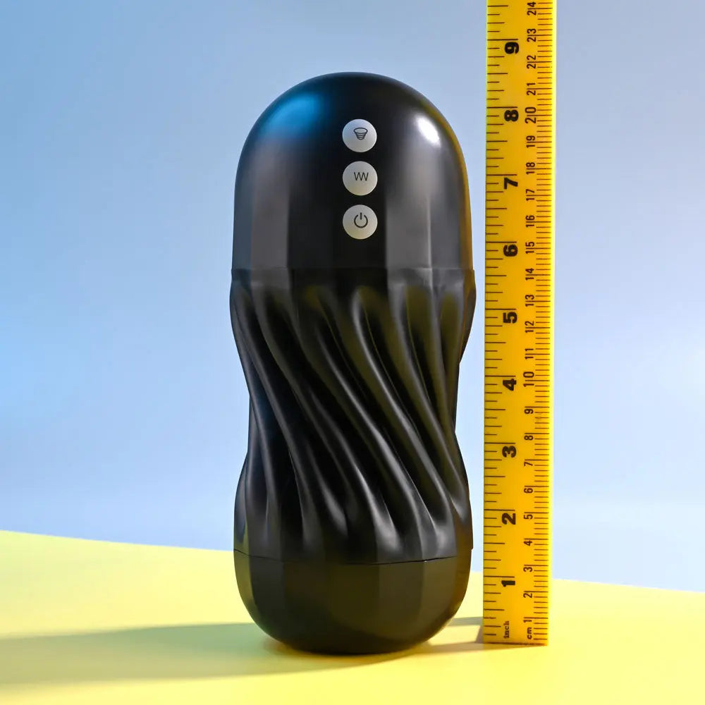 Playboy Pleasure SOLO - USB Rechargeable Vibrating and Sucking Stroker Playboy Pleasure Discreet Intimate Essentials.