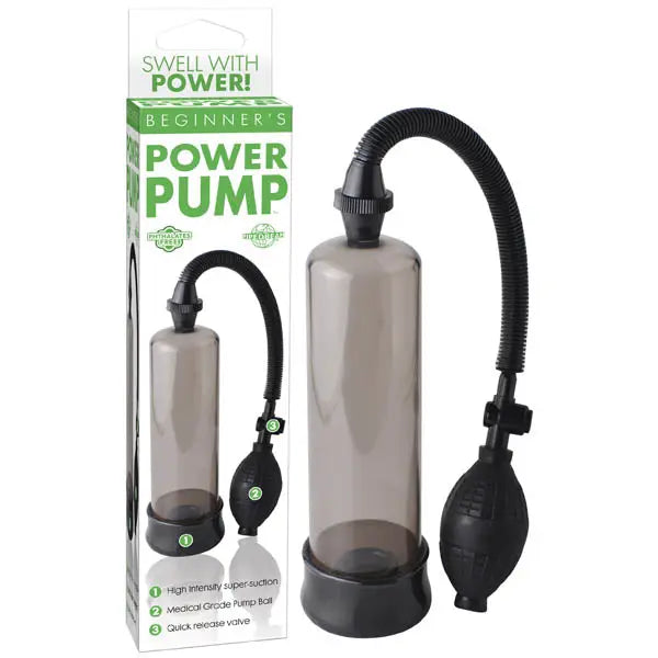 Affordable quality Beginner's Power Pump - Smoke Penis Pump  from Pipedream by Discreet Intimate Essentials with Discreet Delivery 