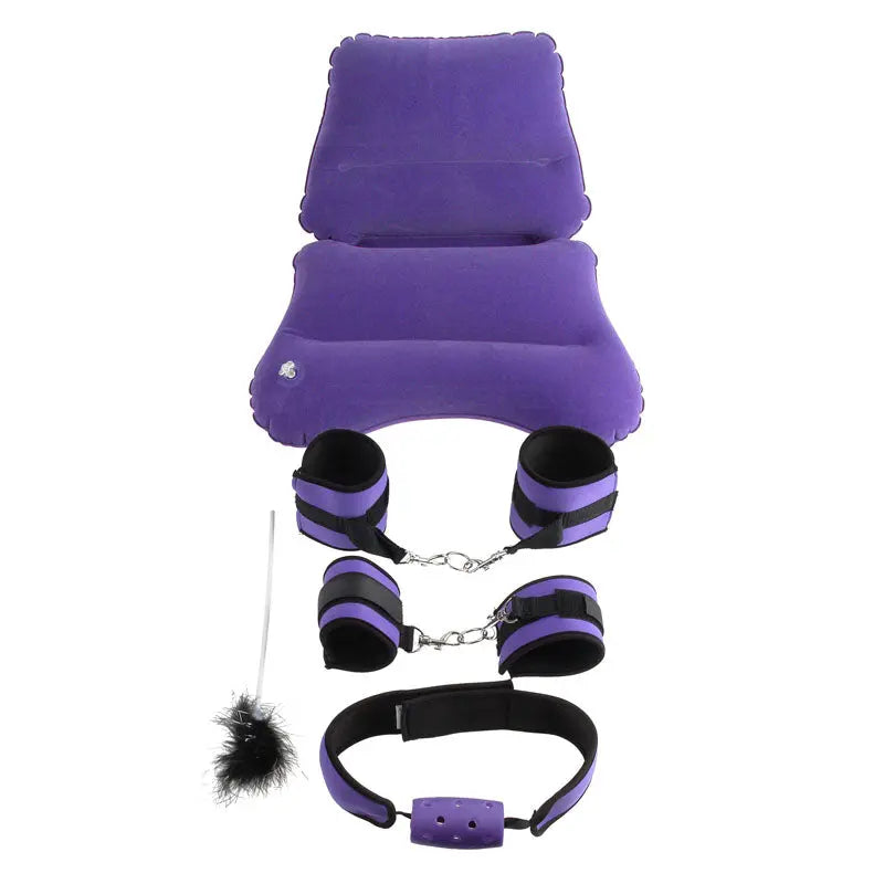 Fetish Fantasy Series  Pleasure Bondage Set - 8 Piece Set Pipedream Discreet Intimate Essentials.
