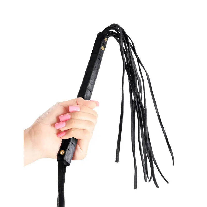 Fetish Fantasy Series Limited Edition Cat-o-nine Tails - Black Cat-O-Nine Tails Pipedream Discreet Intimate Essentials.
