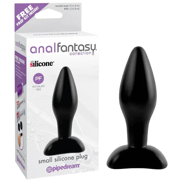 Anal Fantasy Collection Small Silicone Plug -  9.1 cm (3.5'') Butt Plug Pipedream Discreet Intimate Essentials.