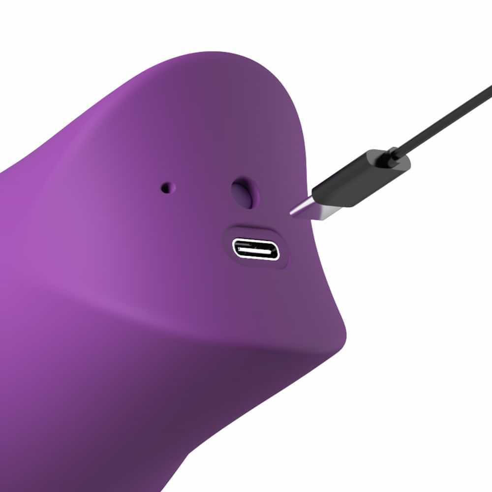 Fantasy For Her Lush Kiss Plush -  -  USB Rechargeable Licking & Sucking Stimulator