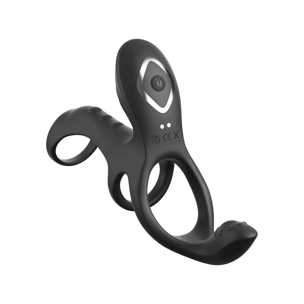Fantasy C-Ringz Ultimate Couples Cage Max -  USB Rechargeable Vibrating Cock Ring Cage Pipedream Discreet Intimate Essentials.