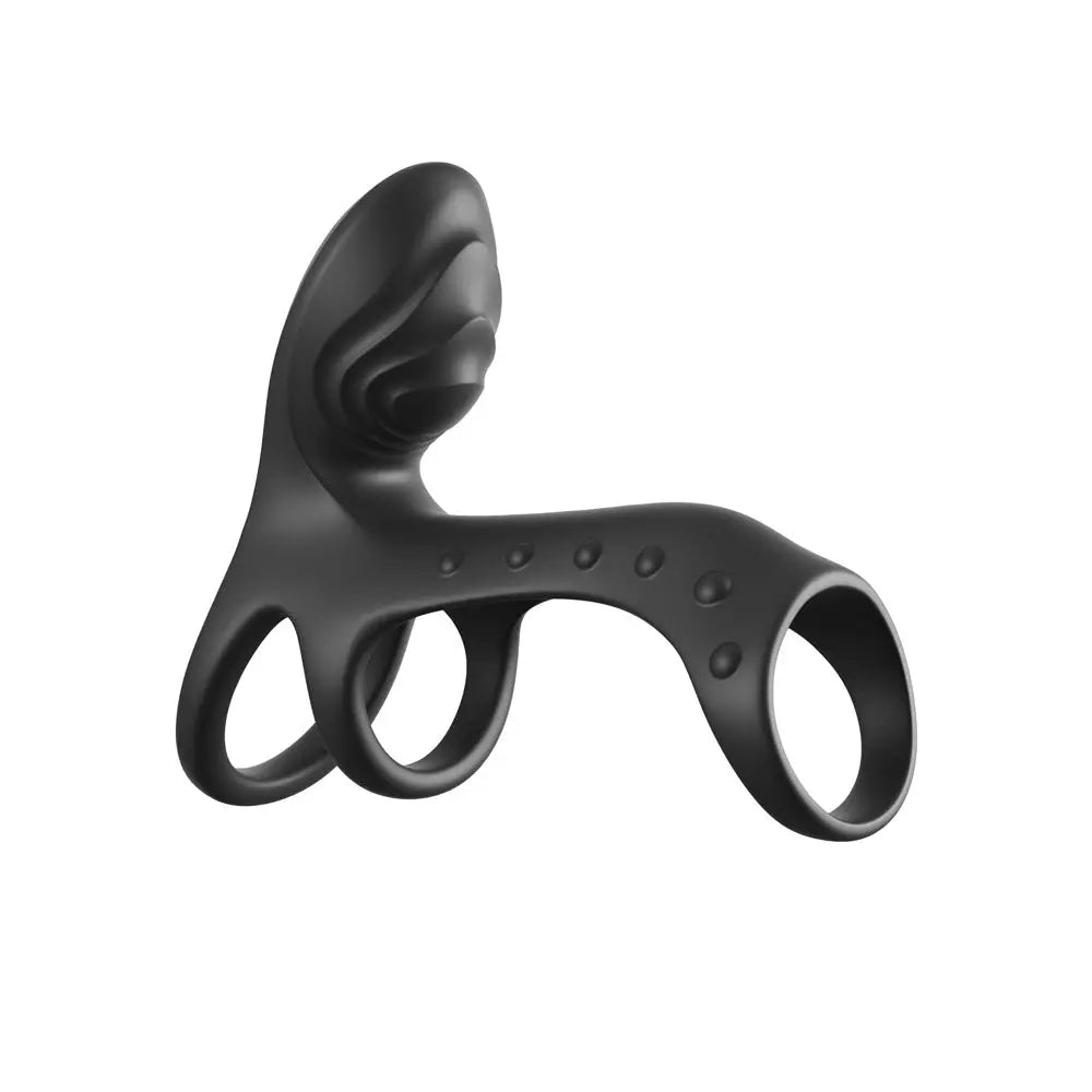 Fantasy C-Ringz Ultimate Couples Cage Max -  USB Rechargeable Vibrating Cock Ring Cage Pipedream Discreet Intimate Essentials.