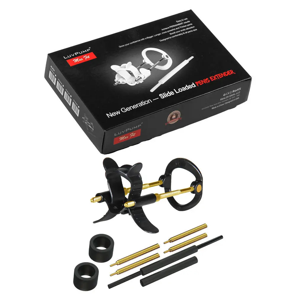 Affordable quality LuvPump Max Fit Luxury Penis Extender -  -  Penis Extender Kit  from LuvPump by Discreet Intimate Essentials with Discreet Delivery 