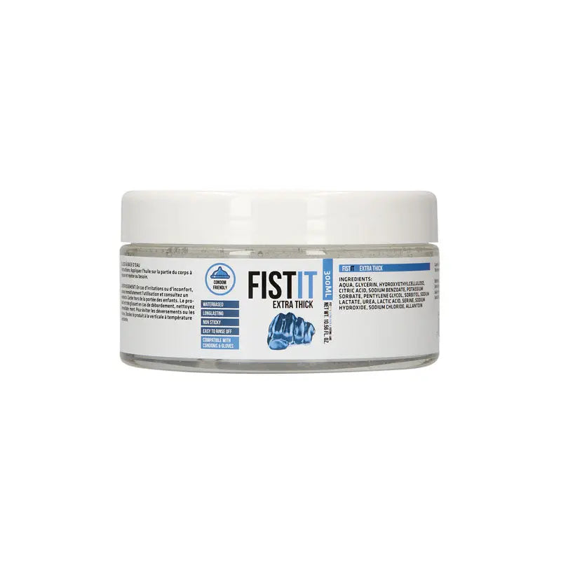 PHARMQUESTS Fist-It Extra Thick - 300ml - Thick Water Based Lubricant - 300 ml Tub Shots Toys Discreet Intimate Essentials.