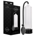Pumped Classic Penis Pump - Clear Penis Pump with packaging and suction bulb, enhancing male performance and erection quality.