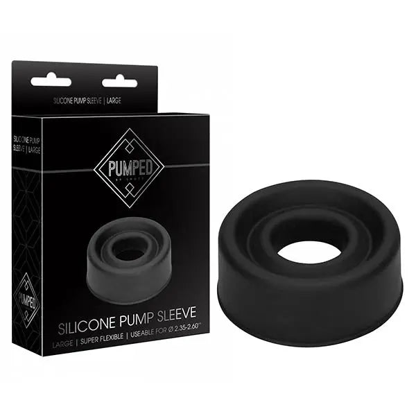 Affordable quality PUMPED Silicone Pump Sleeve -  Large Penis Pump Sleeve  from Shots Toys by Discreet Intimate Essentials with Discreet Delivery 