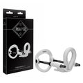 Pumped Penis Extender - White Penis Extender in packaging, designed for increasing penis length and girth.