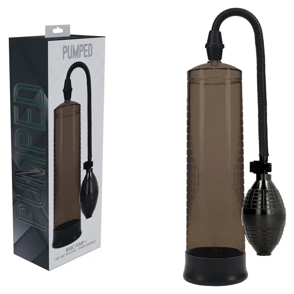 PUMPED Basic Pump 1 -  -  Penis Pump Shots Toys Discreet Intimate Essentials.