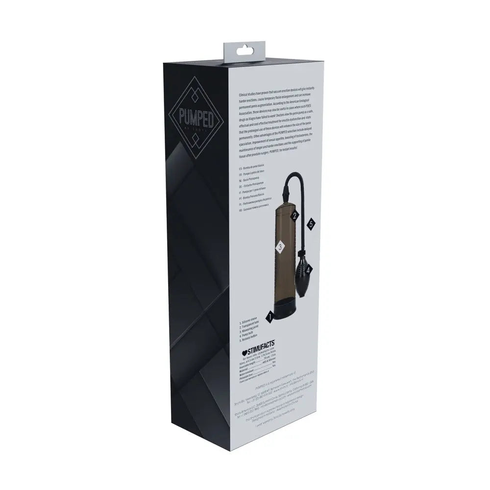PUMPED Basic Pump 1 -  -  Penis Pump Shots Toys Discreet Intimate Essentials.