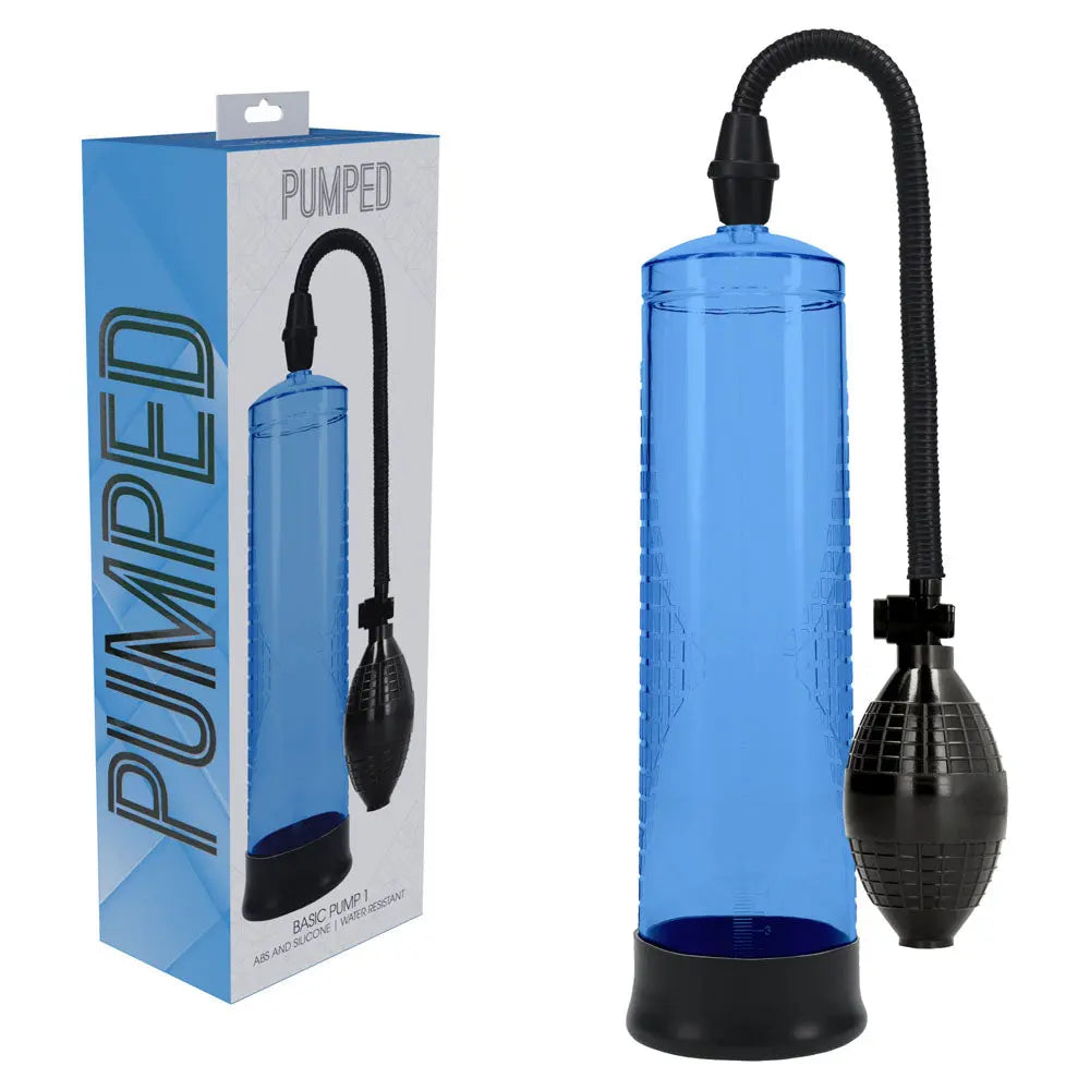 Affordable quality PUMPED Basic Pump 1 -  -  Penis Pump  from Shots Toys by Discreet Intimate Essentials with Discreet Delivery 