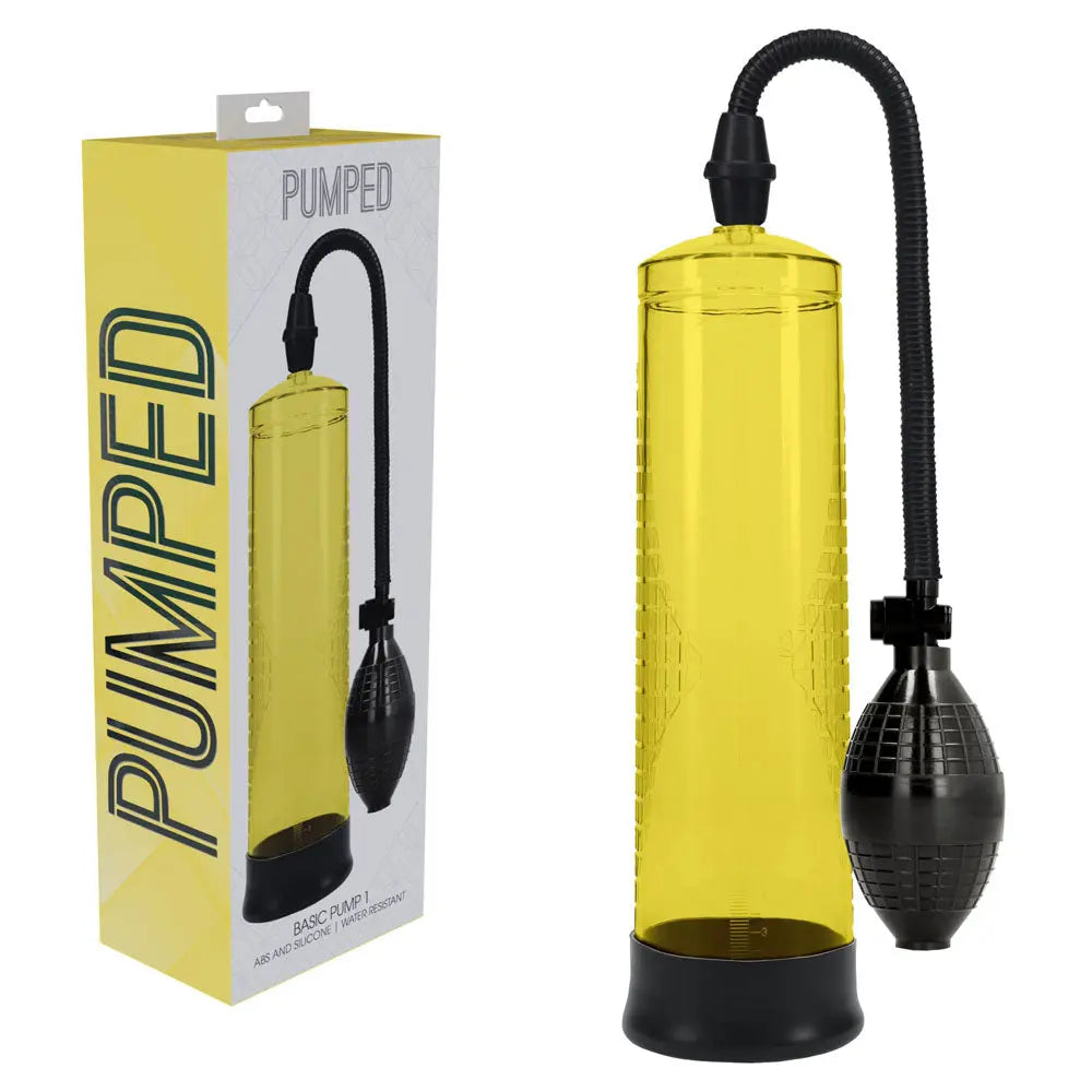Affordable quality PUMPED Basic Pump 1 -  -  Penis Pump  from Shots Toys by Discreet Intimate Essentials with Discreet Delivery 