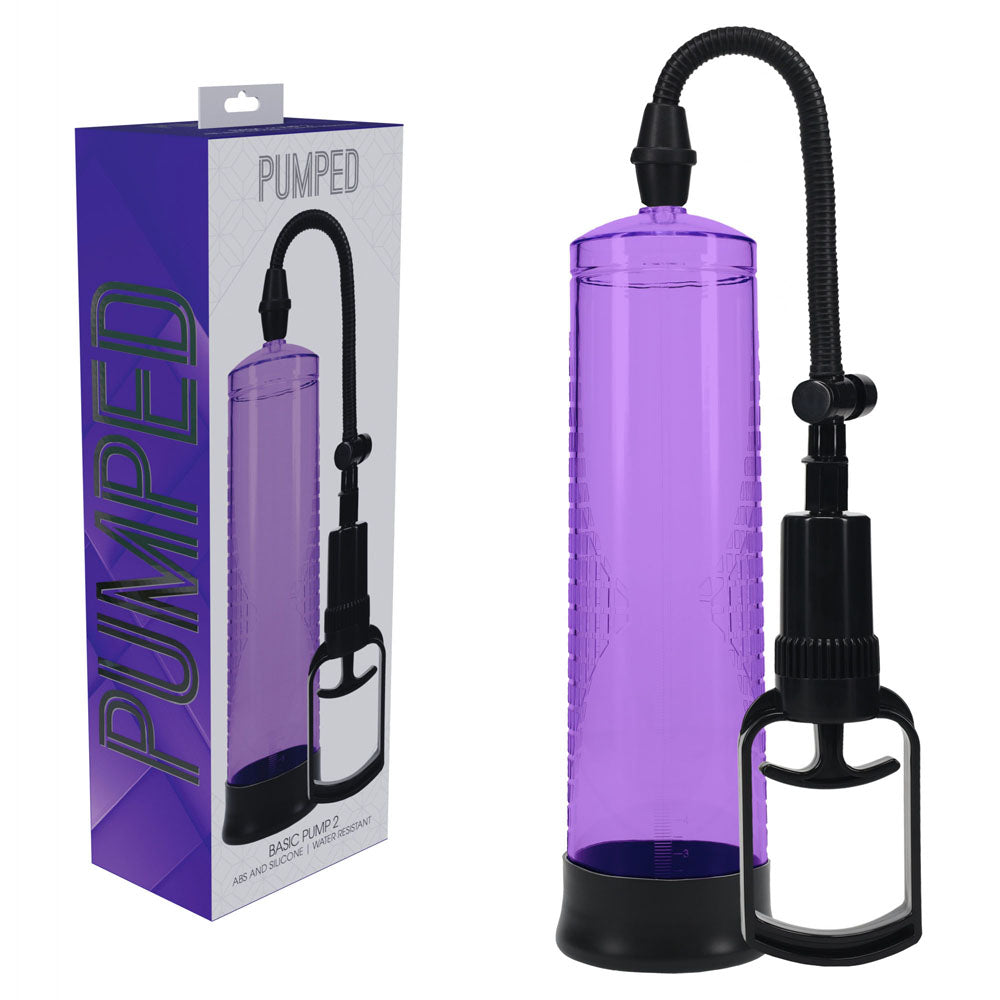 PUMPED Basic Pump 2 -  -  Penis Pump designed for enhancing intimate experiences and improving sexual health.