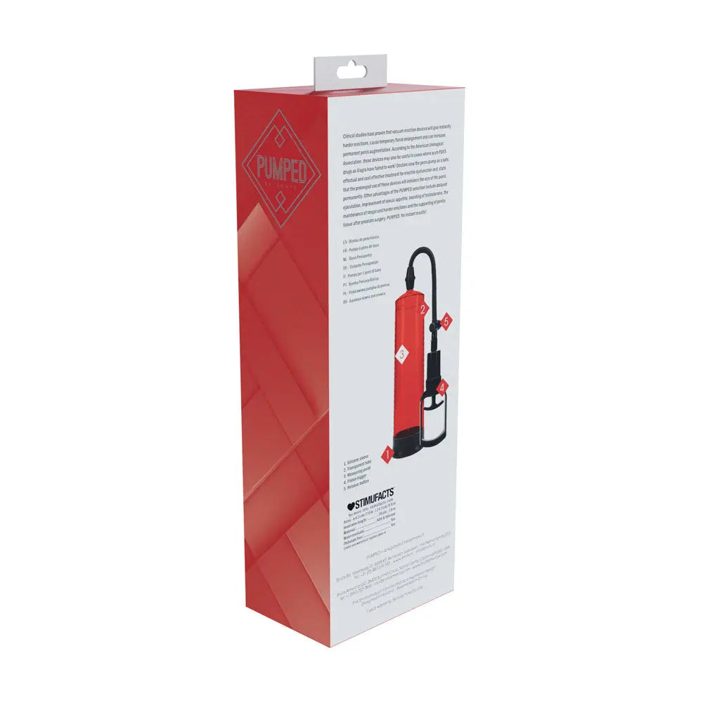 Affordable quality PUMPED Basic Pump 2 -  -  Penis Pump  from Shots Toys by Discreet Intimate Essentials with Discreet Delivery 