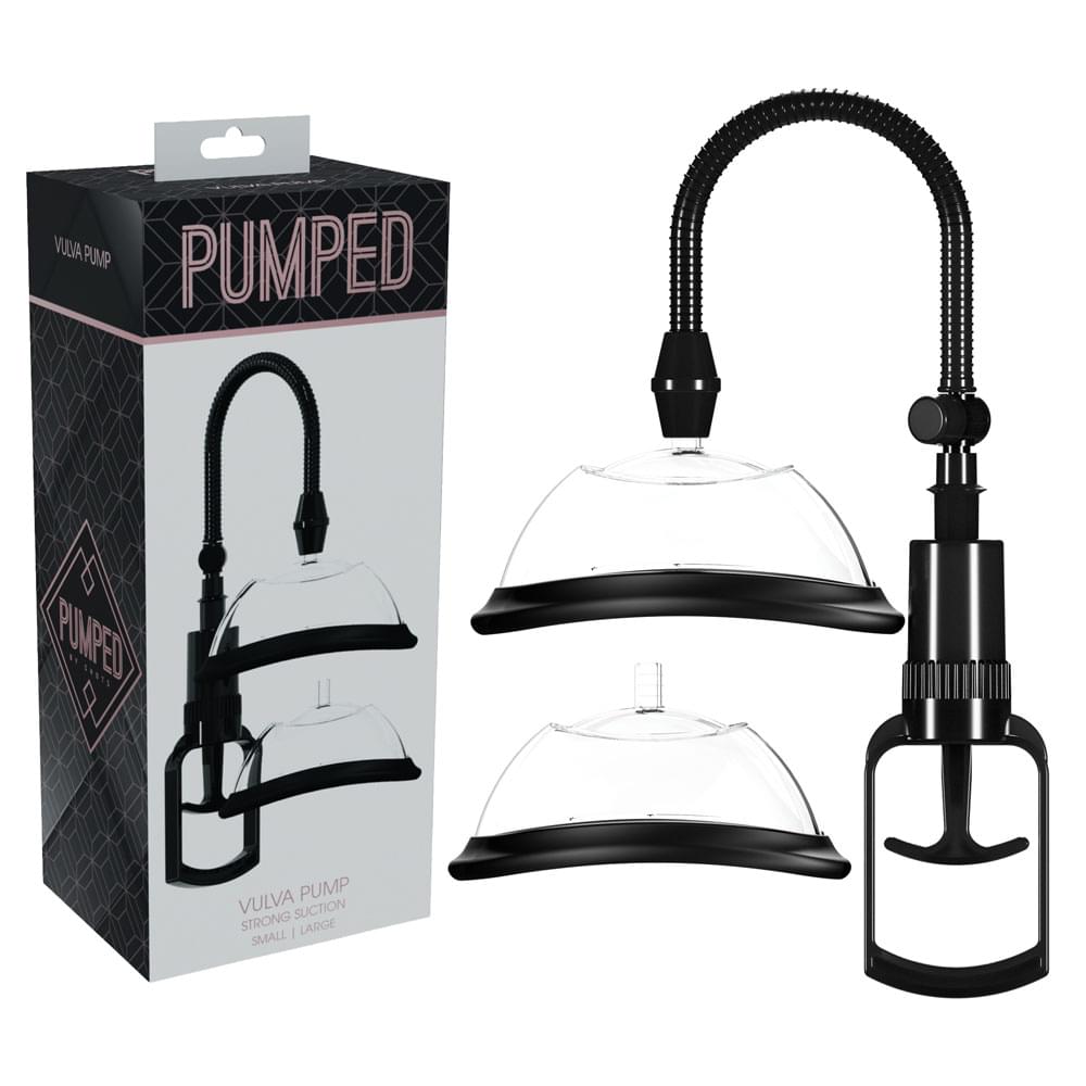 Pumped Vulva Pump -  -  Vagina Pump with 2 Cups