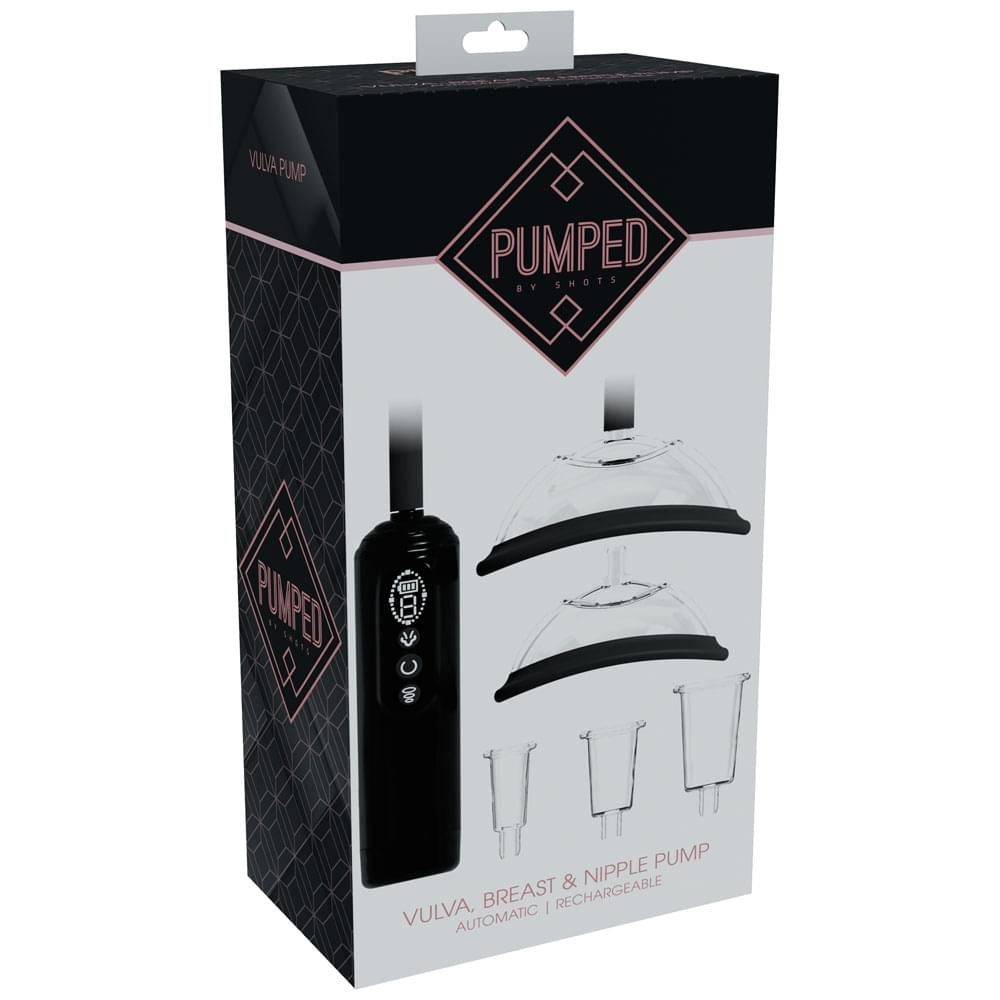 PUMPED Vulva, Breast & Nipple Pump -  -  USB Rechargeable Ladies Pump Set