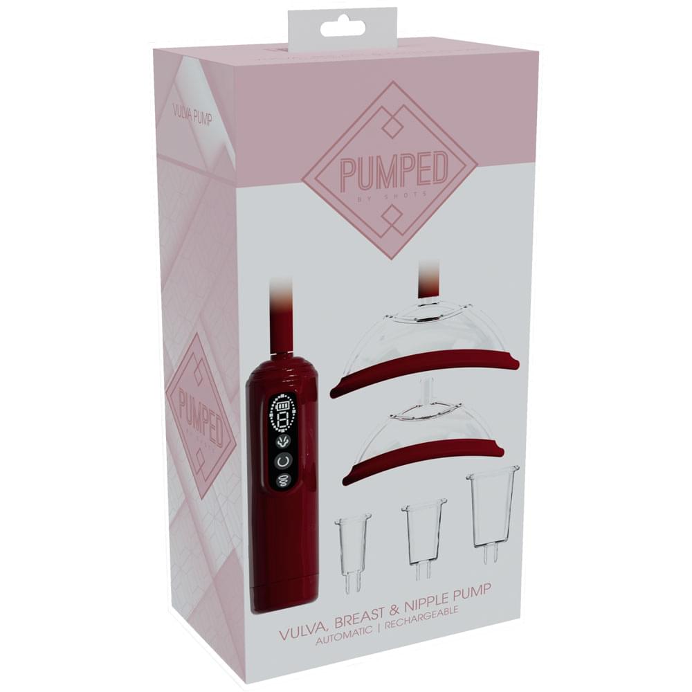 PUMPED Vulva, Breast & Nipple Pump -  -  USB Rechargeable Ladies Pump Set