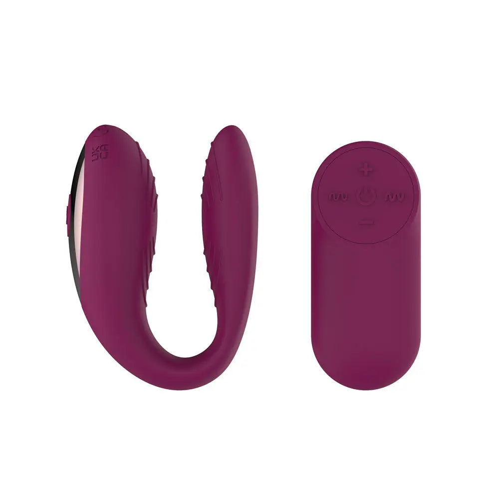 Passion Play Couple Vibe with Remote Controller -  USB Rechargeable Couples Vibrator with Wireless Remote Passion Play Discreet Intimate Essentials.