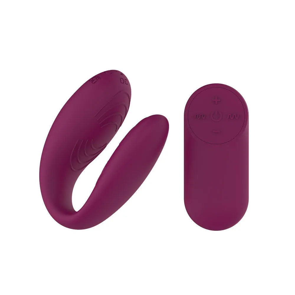 Passion Play Couple Vibe with Remote Controller -  USB Rechargeable Couples Vibrator with Wireless Remote Passion Play Discreet Intimate Essentials.
