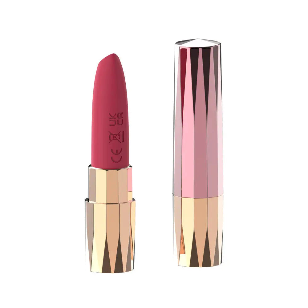 Passion Play Rechargeable Lipstick Vibe - /Gold 9.6 cm USB Rechargeable Lipstick Bullet Vibrator Passion Play Discreet Intimate Essentials.