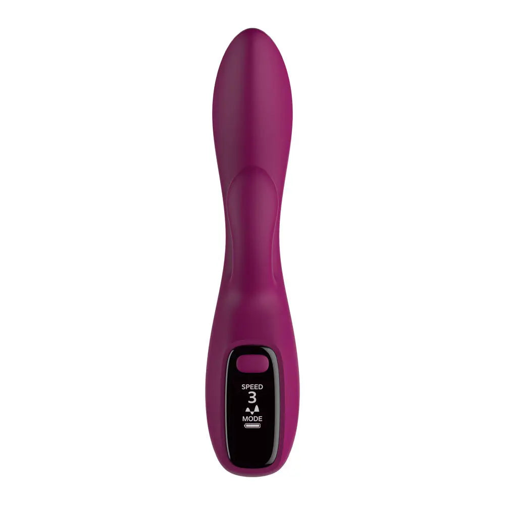 Passion Play Rabbit Vibrator with LED Screen -  19.2 cm USB Rechargeable Rabbit Vibrator Passion Play Discreet Intimate Essentials.