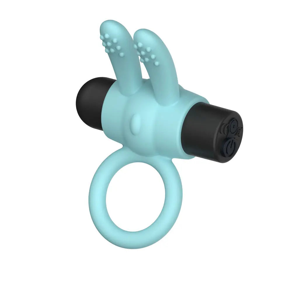 Passion Play Silicone Rabbit Vibrating Cockring -  -  USB Rechargeable Vibrating Penis Ring Passion Play Discreet Intimate Essentials.